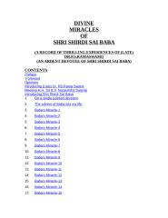 DIVINE MIRACLES OF SHRI SHIRDI SAI BABA.doc